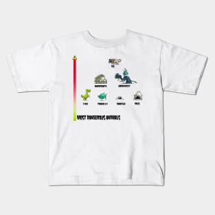 Most Dangerous Animals Kids T-Shirt